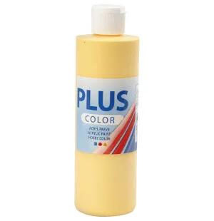 Plus color hobbyfärg crocus yellow 250 ml.l kuva