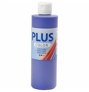 Plus color hobbyfärg ultra marine 250 ml. kuva