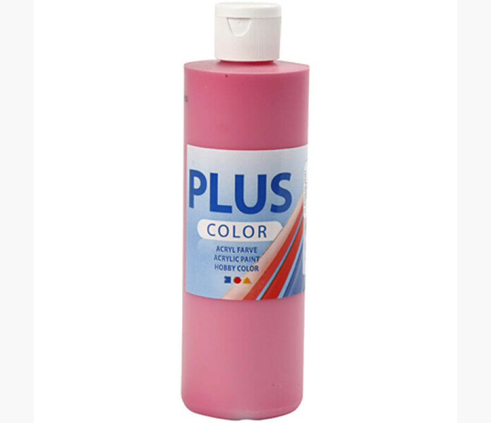 Plus Color Askartelumaali Fuchsia 250 ml 1 Pll kuva