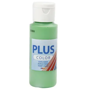 Plus color hobbyfärg klar grön 60ml kuva