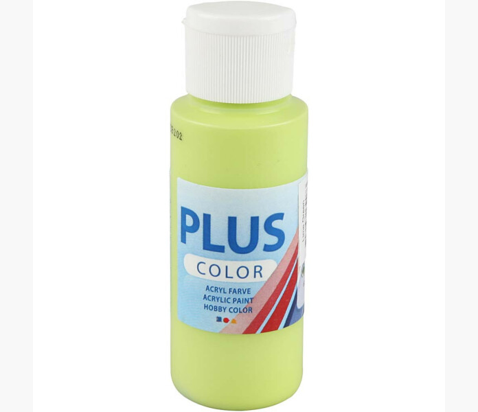 Plus Color Askartelumaali Lime Vihrea 60 ml 1 Pll kuva