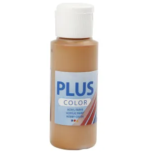 Plus color hobbyfärg raw sienna 60ml kuva