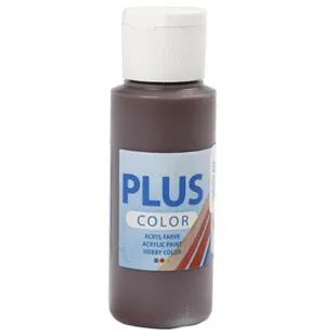 Plus color hobbyfärg choklad 60ml kuva
