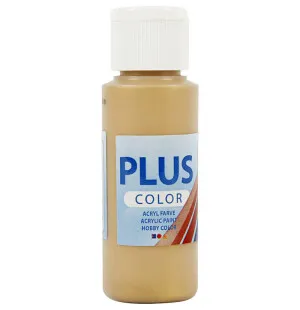 Plus color hobbyfärg guld 60ml kuva