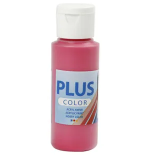 Plus color hobbyfärg primär röd 60ml kuva
