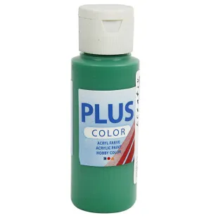 Plus Color hobbyfärg brilliant grön 60ml. kuva
