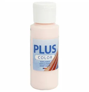 Plus Color hobbyfärg ljus rosa 60ml. kuva