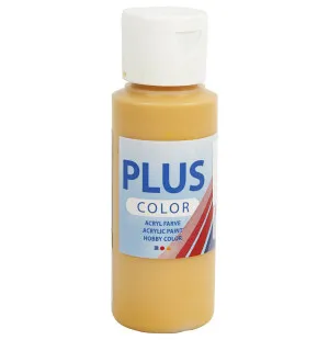 Plus Color hobbyfärg gul okra 60ml kuva