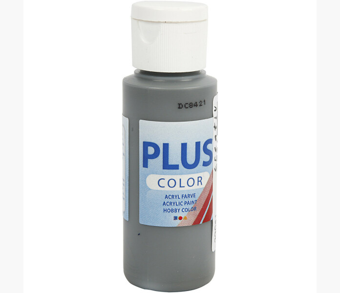 Plus Color Askartelumaali Tummanharmaa 60 ml 1 Pll kuva
