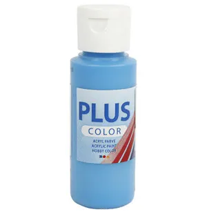 Plus Color hobbyfärg havsblå 60ml. kuva
