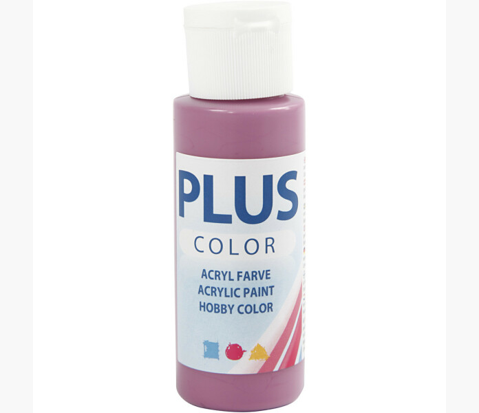 Plus Color Askartelumaali Red Plum 60 ml 1 Pll kuva