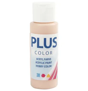 Plus Color hobbyfärg persika 60 ml kuva