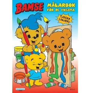 Målarbok Bamse kuva