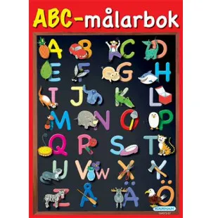 Målarbok ABC kuva