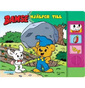 BAMSE HJÄLPER TILL  LJUDBOK kuva