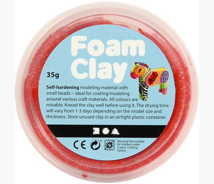 Foam Clay Punainen 35 G 1 tb2 kuva