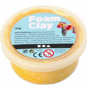 Foam clay gul 35 g kuva