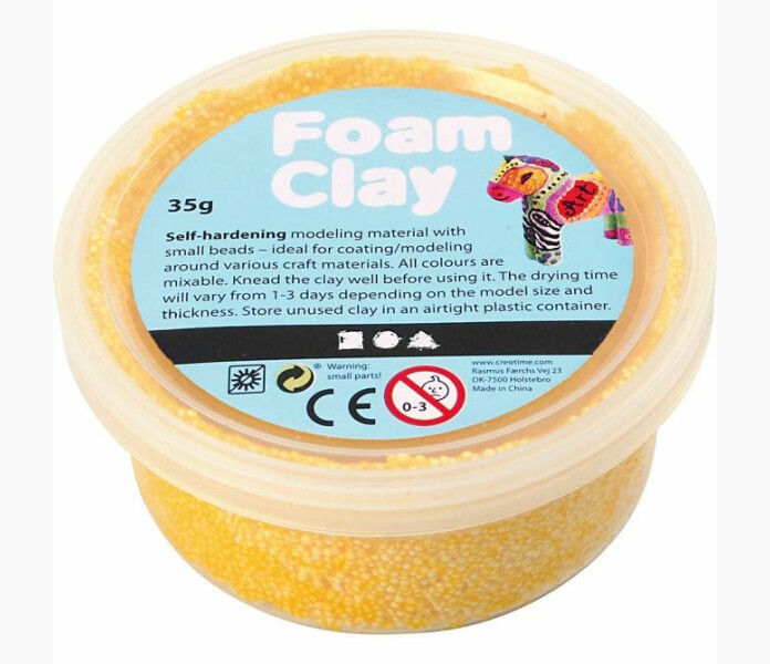 Foam clay gul 35 g image
