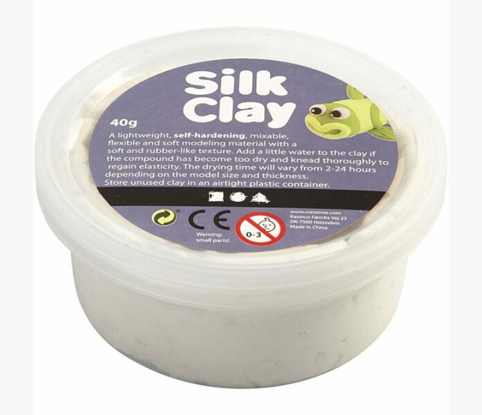 Silk Clay vit 40g. kuva