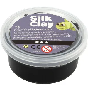 SILK CLAY SVART kuva