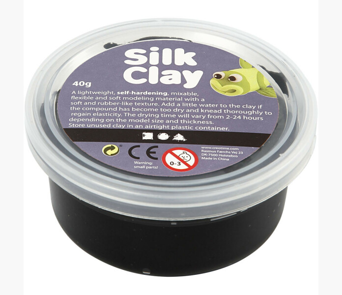 Silk Clay Musta 40 G 1 tb kuva