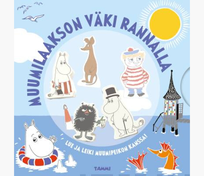 Muumilaakson vaki rannalla kuva