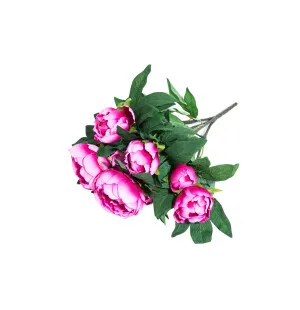4 Living Pion bukett rosa 50cm image