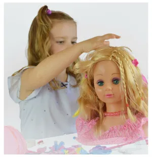 Happy Friend Smink- & Frisyrdocka Blond image