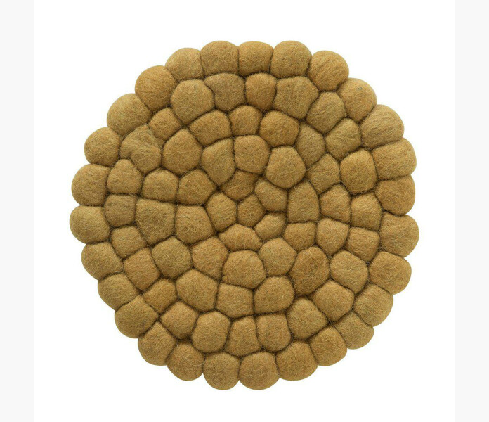 Grytunderlagg 100 ull gul 20cm dia. image