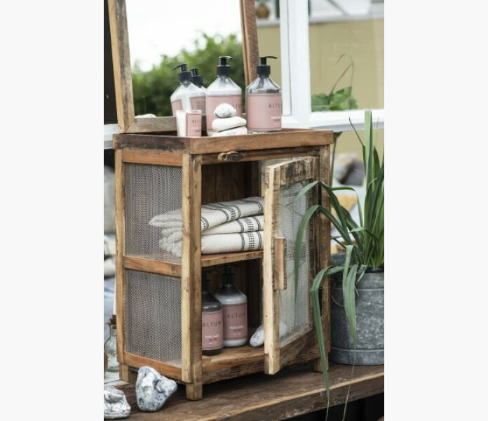 Hammam handuk bomull natuvit m svart rand1 image