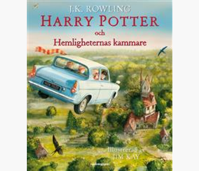 Harry Potter och hemligheternas kammare illustrerad image