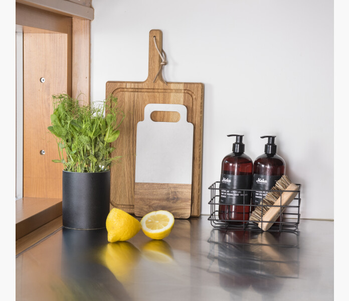 Maku Forvaringskorg svart metall 25x20x125cm1 kuva