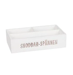 Trälåda "Snoddar-spännen" 14x24 cm image