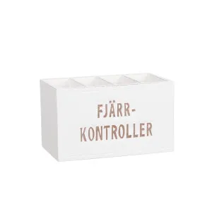 Trälåda "Fjärrkontroller" 12x17 cm kuva