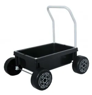 Plasto Lära gå vagn svart image