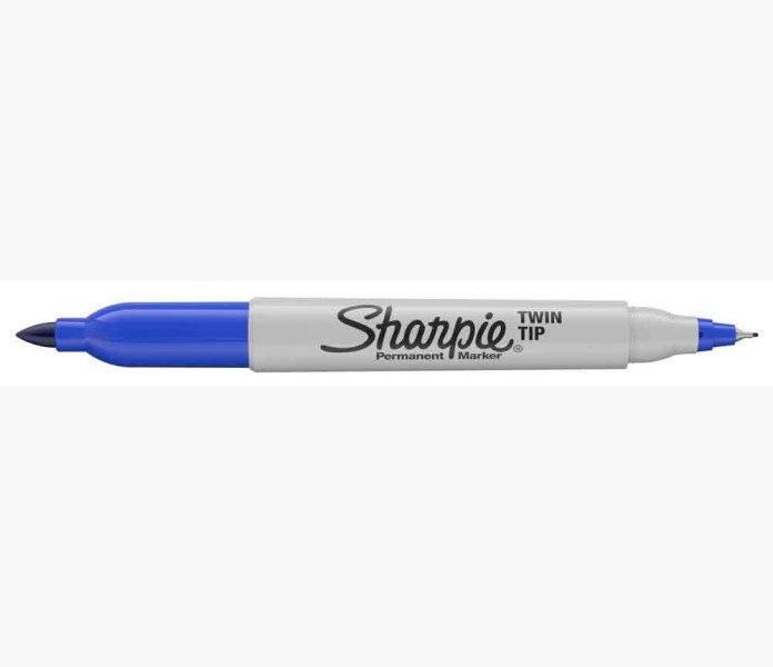 Sharpie tusch twin tip bla 03mm och 10mm image