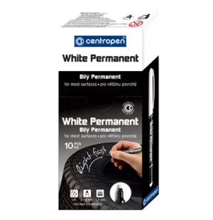 Centropen tusch vit permanent 1,2mm. kuva