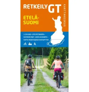 Södra Finland Utflyktskarta 1:250 000 kuva