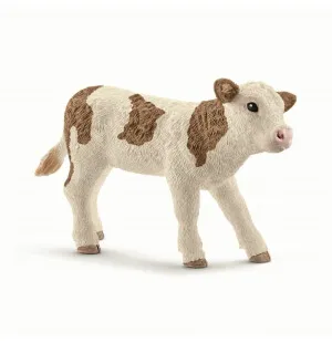 SCHLEICH SIMMENTAL KALV image