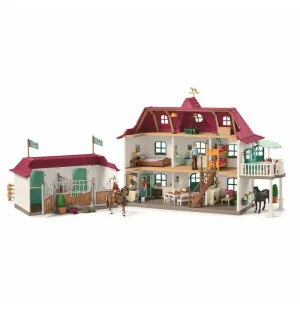Schleich Stort stall med hus image
