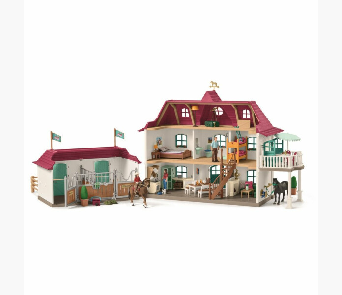 Schleich Stort stall med hus   image