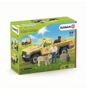 Schleich Veterinärbesök på farmen image