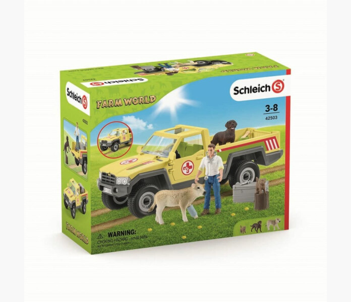 Schleich Veterinarbesok pa farmen image