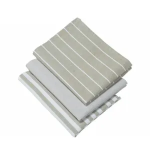 Alba kitchen towel beige 3x50x70 cm. kuva