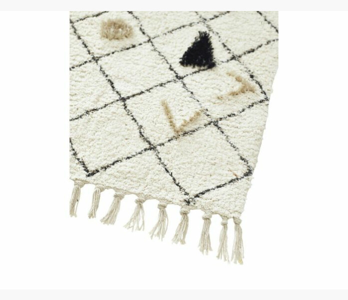 Dennis matta off white 60 x 90 cm.1 kuva