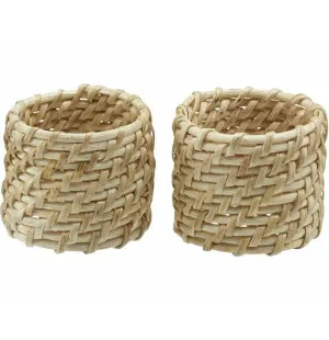 Zoe servettring 2 pack natur 5x4 cm. kuva