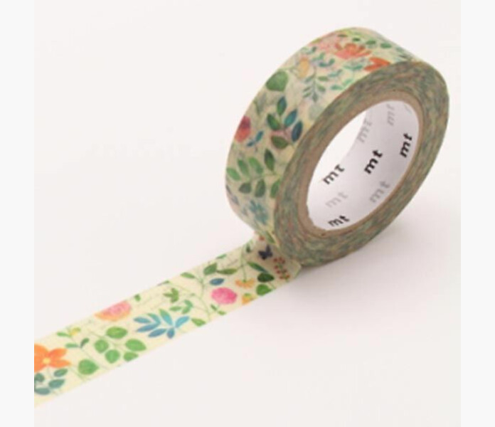 Mt dekorationstejp blommor image