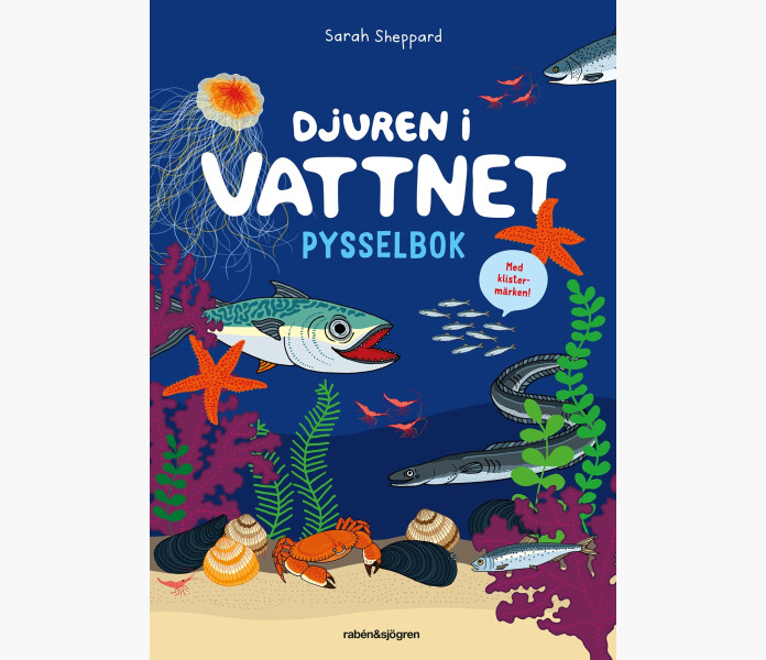 Djuren i vattnet pysselbok kuva