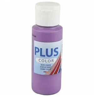 Plus Color hobbyfärg mörk lila 60ml. kuva
