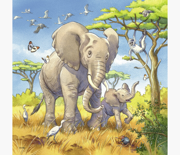 Pussel Wild Animals 3x49 2 image